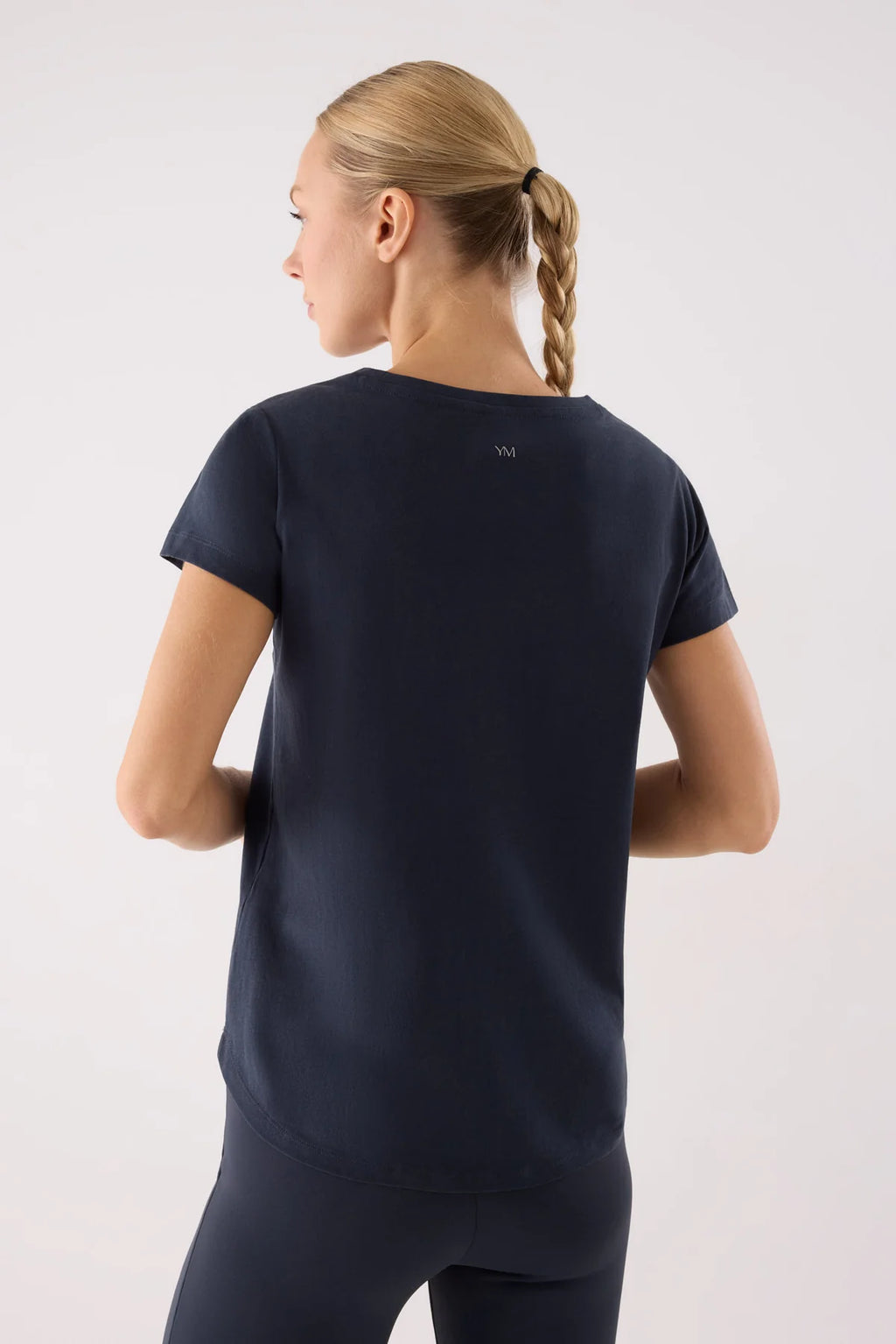 CAMISETA ALGODÓN BÁSICA ESTILO DEPORTIVO