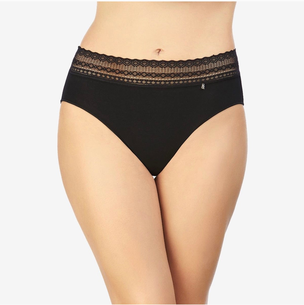 BRAGUITA MIDI ALGODÓN ENCAJE 32821