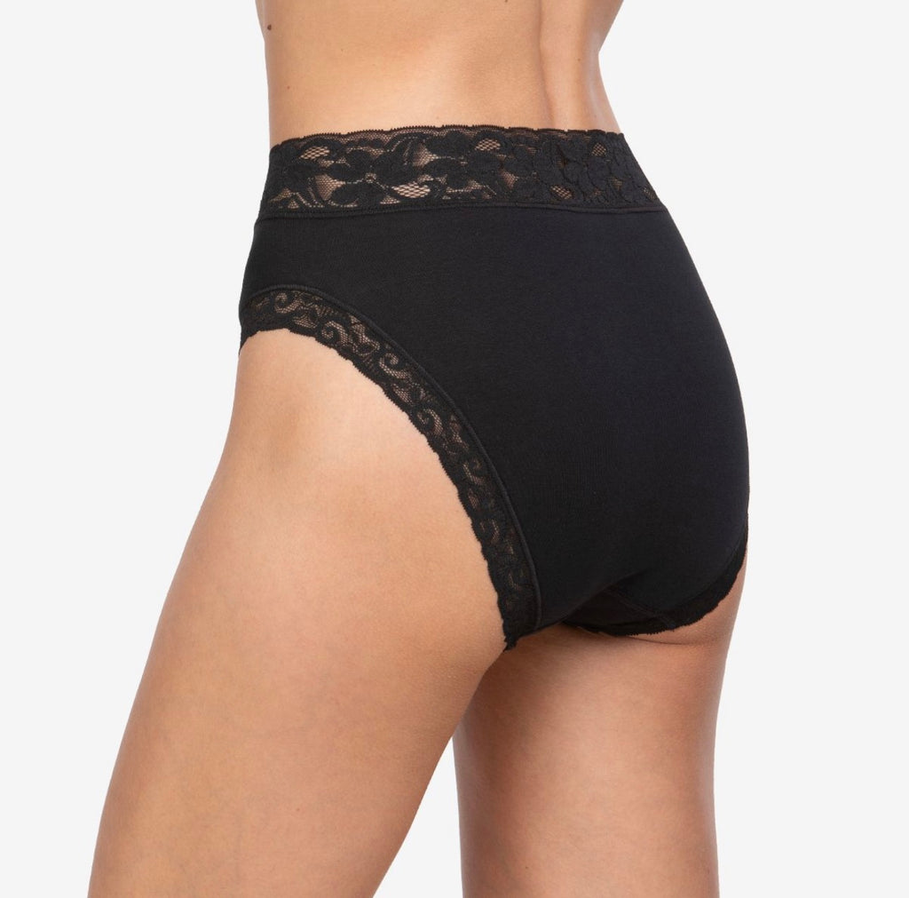 BRAGA MIDI CON ENCAJE 3324